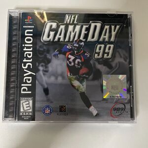 NFL GameDay 99 for Sony Playstation Video Game 989 Sports CIB